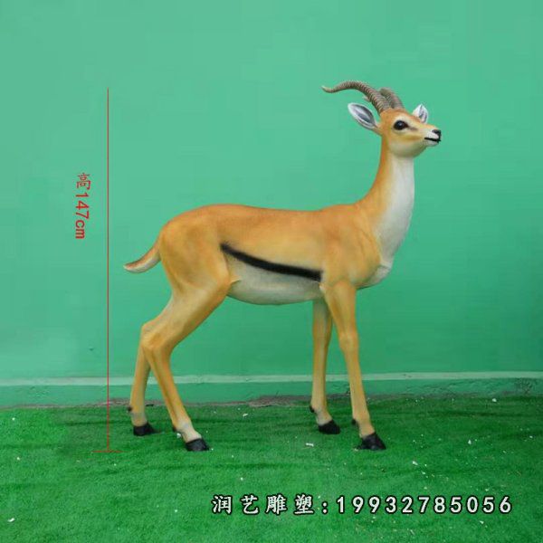玻璃钢羚羊雕塑 (10)