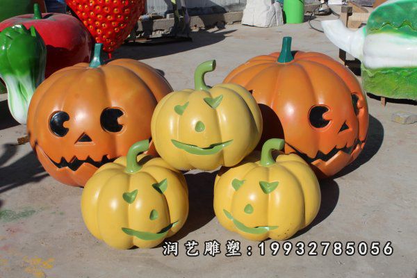 玻璃钢南瓜雕塑 (61)