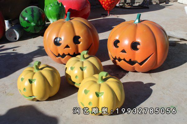 玻璃钢南瓜雕塑 (62)