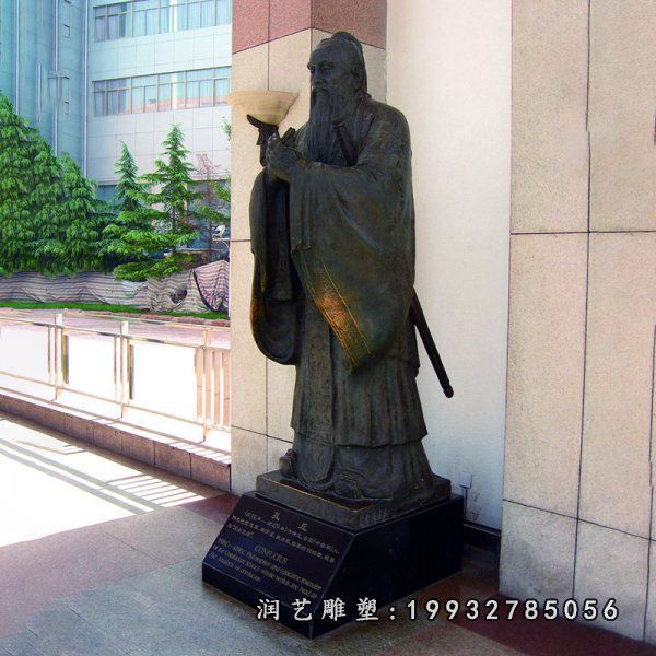 孔子铜雕 (42)