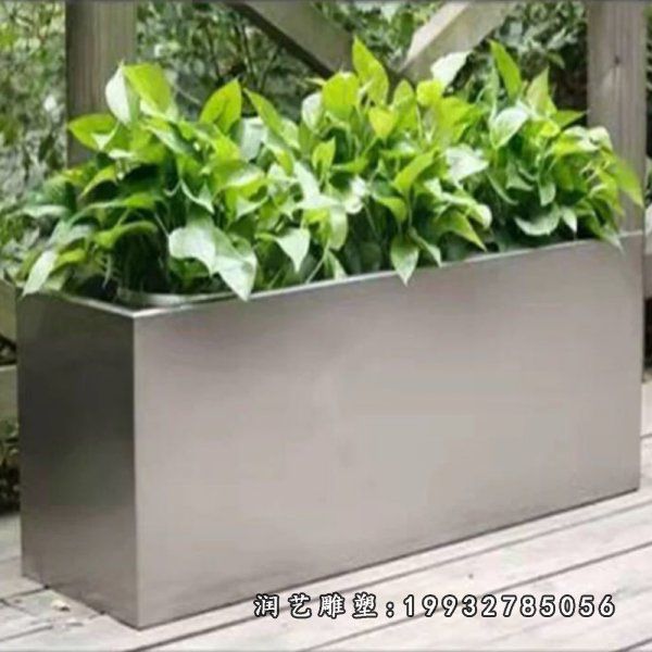 不锈钢花盆雕塑  (4)[1]