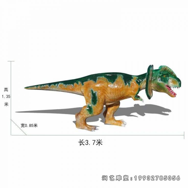 景区玻璃钢恐龙动物雕塑 (23)