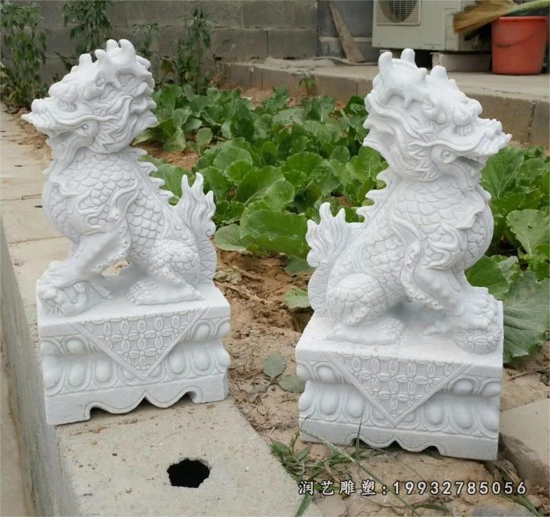 园林石雕麒麟 (38)