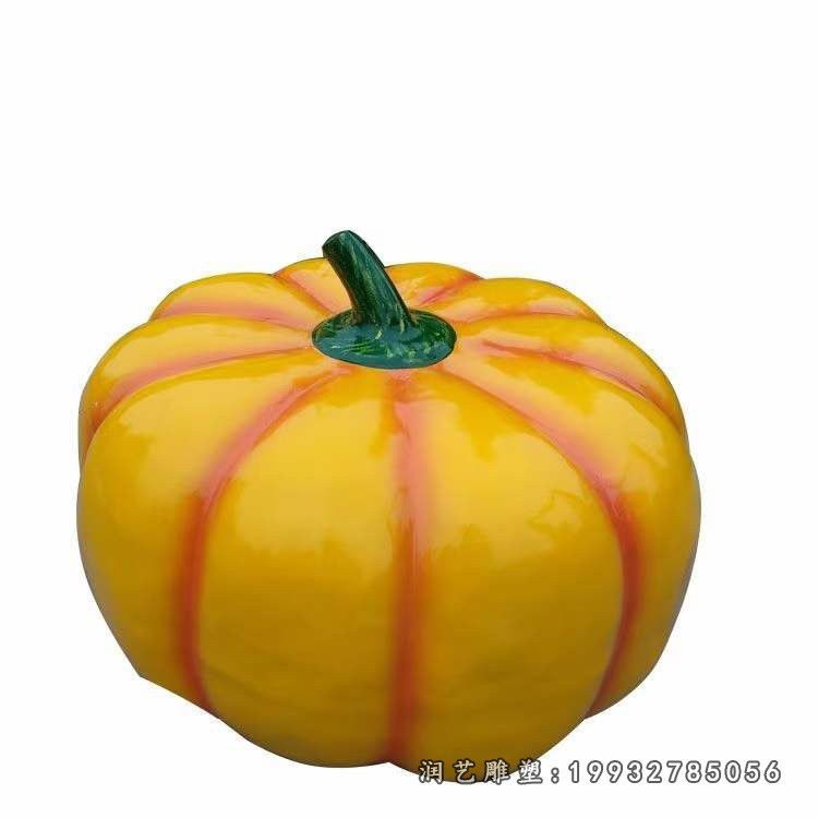 步行街玻璃钢南瓜雕塑