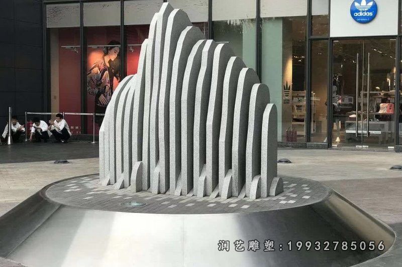 校园假山石雕 (9)