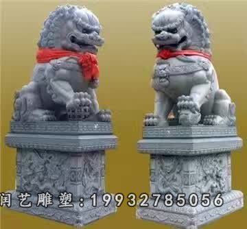 商场石雕狮子 (4)