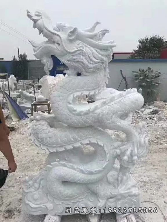 景区动物龙石雕