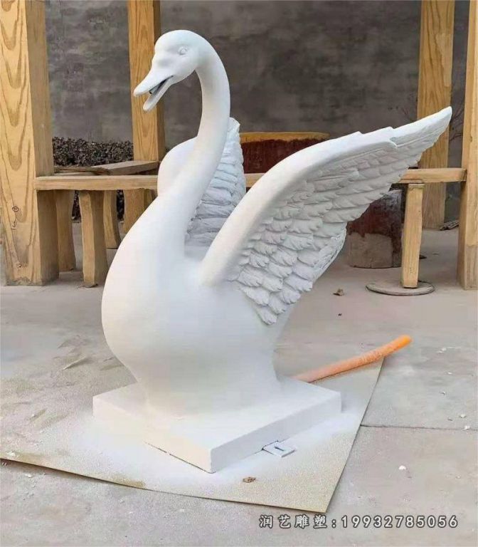 天鹅动物公园石雕