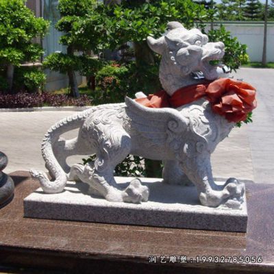 庭院独角兽动物石雕