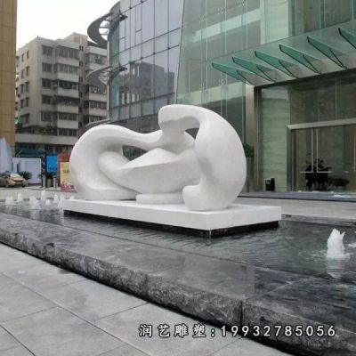 公园抽象人物石雕