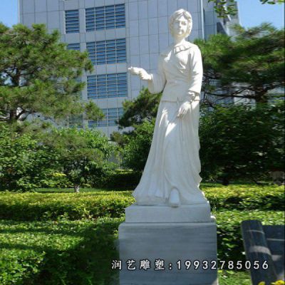 城市人物南丁格尔石雕