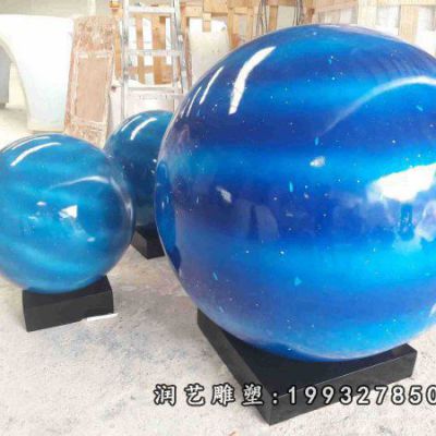 企业玻璃钢球创意雕塑