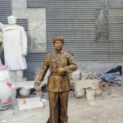 商场雷锋人物铜雕