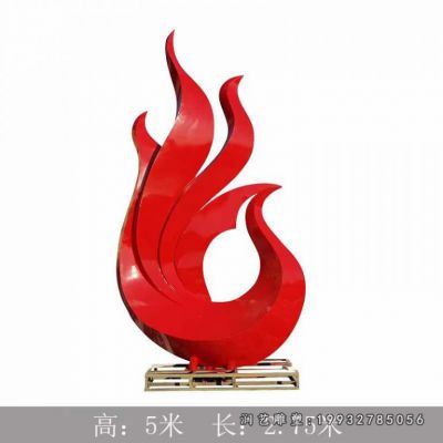 草坪不锈钢凤凰动物雕塑
