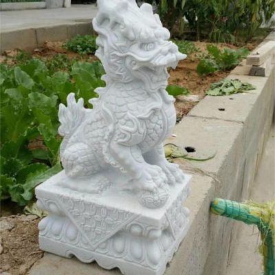 庭院麒麟动物石雕