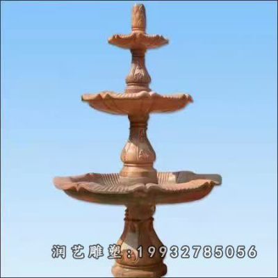 草坪喷泉景观石雕