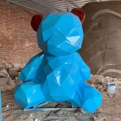 公园玻璃钢动物熊雕塑