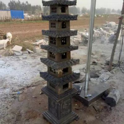 园林石塔景观雕塑