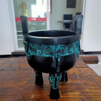 酒店景观香炉铜雕