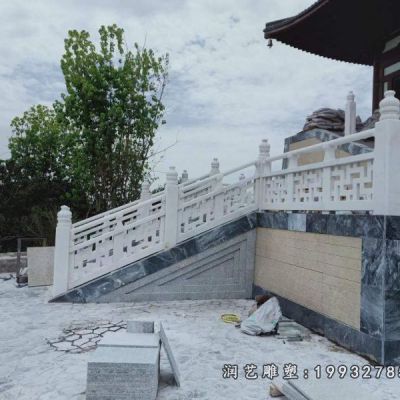 花园景观栏杆石雕