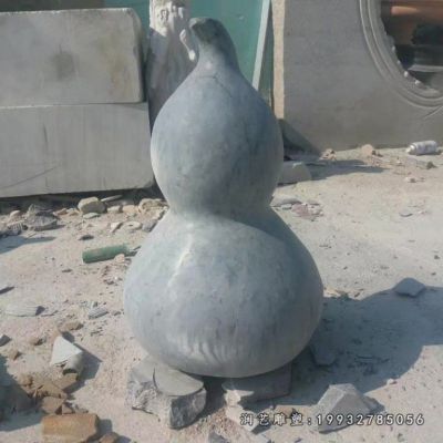 街道景观葫芦石雕