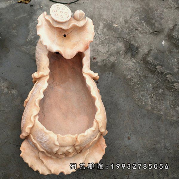 公司流水盆石雕