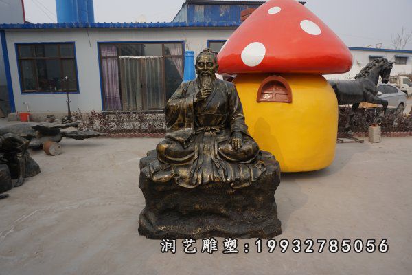 医院张仲景人物铜雕
