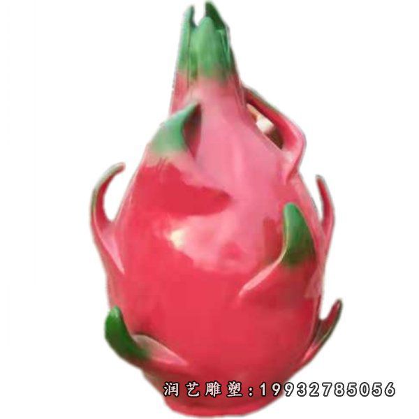 城市玻璃钢火龙果雕塑