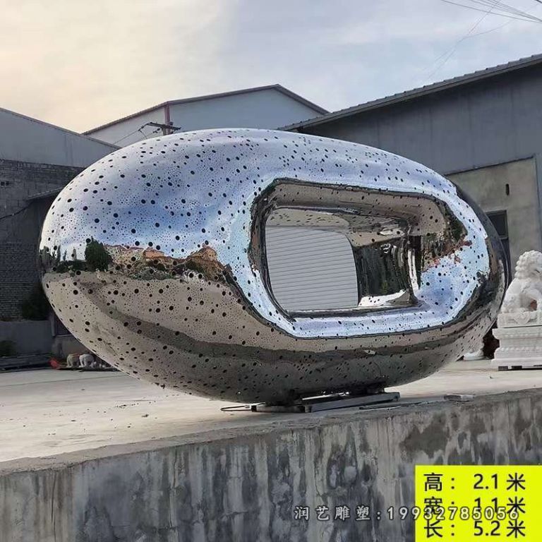 商场不锈钢创意景观雕塑