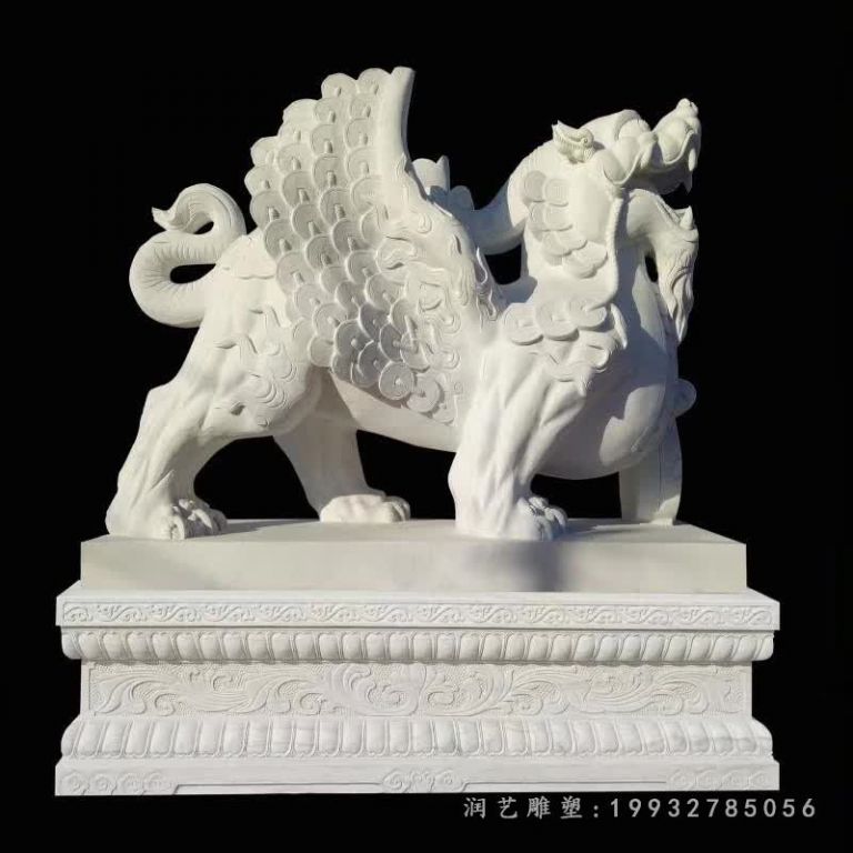广场动物貔貅石雕