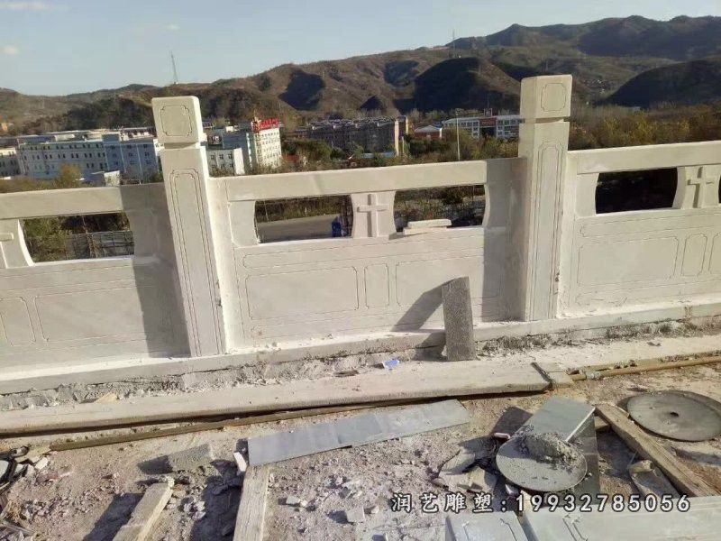 企业景观栏板石雕