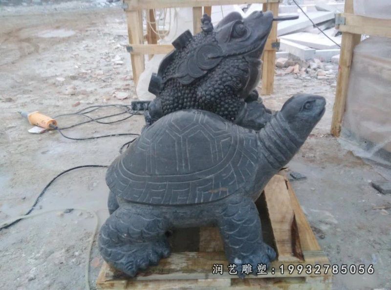 商业街动物乌龟石雕