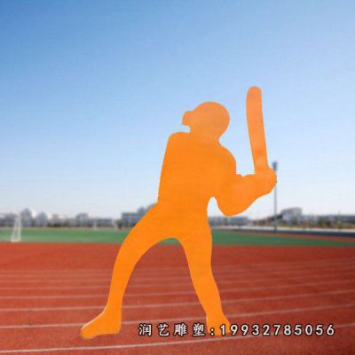 步行街不锈钢抽象人物雕塑