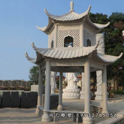 企业凉亭景观石雕