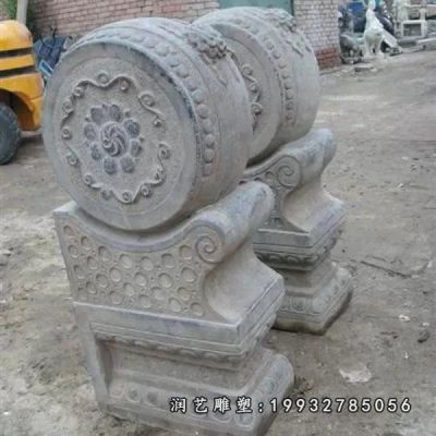 公寓景观抱鼓石石雕