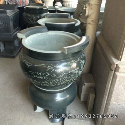 校园香炉景观石雕