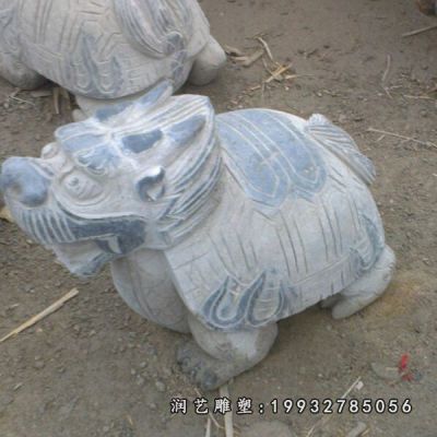 花园龙龟动物石雕