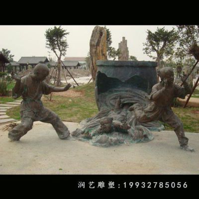 企业典故人物铜雕