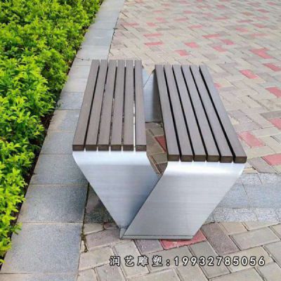学校不锈钢凳子雕塑
