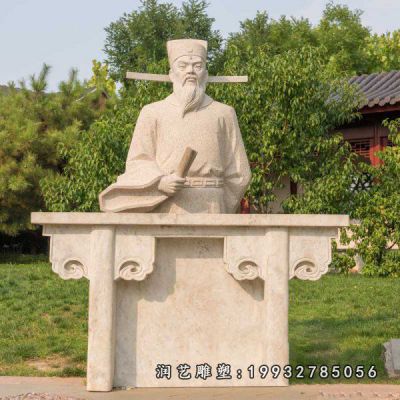 景区人物包公石雕
