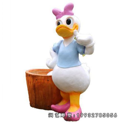 公司玻璃钢米老鼠雕塑