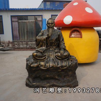 医院张仲景人物铜雕