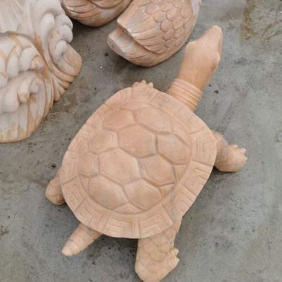 公寓动物乌龟石雕