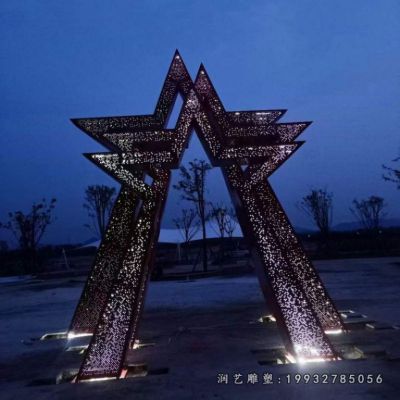 景区不锈钢景观雕塑