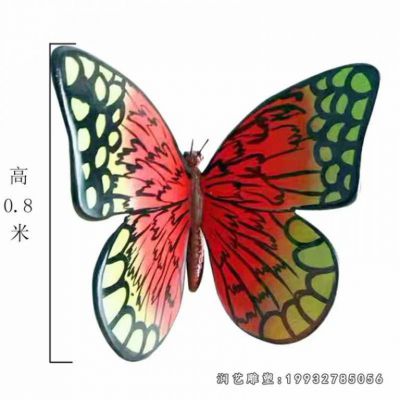 商场玻璃钢蝴蝶动物雕塑