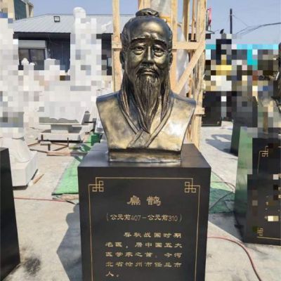 公寓人物扁鹊铜雕