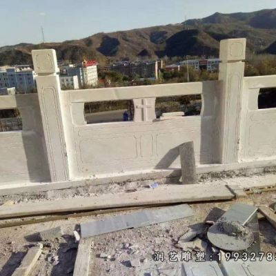 企业景观栏板石雕