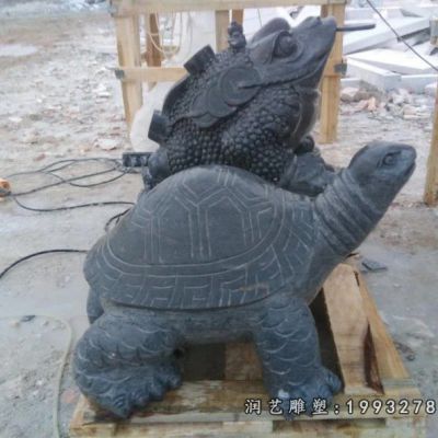 商业街动物乌龟石雕