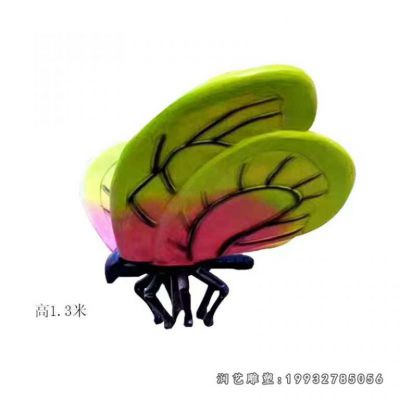 校园不锈钢蝴蝶雕塑